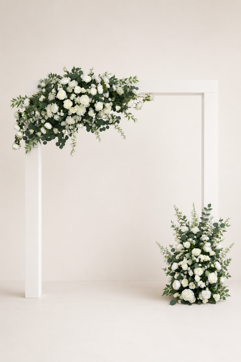 White Floral Installations