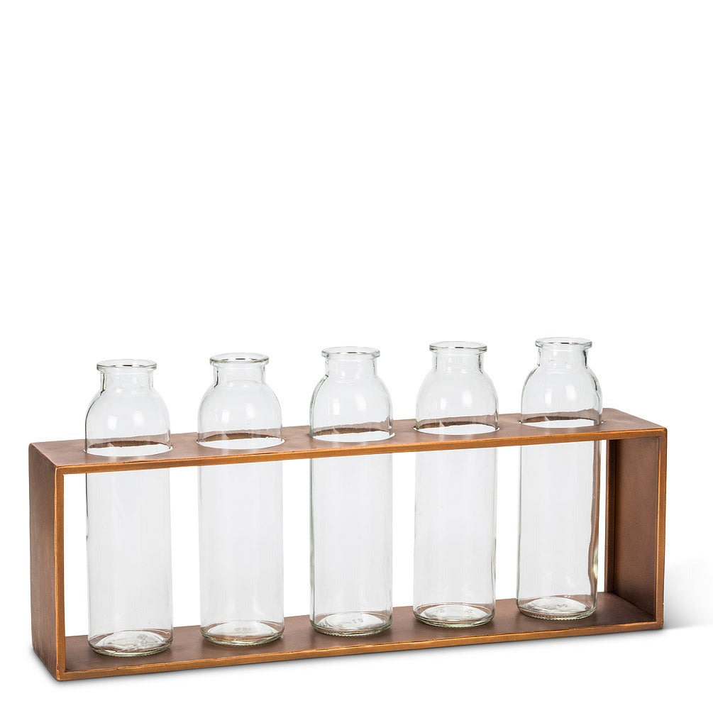 Tall Vases in Rack