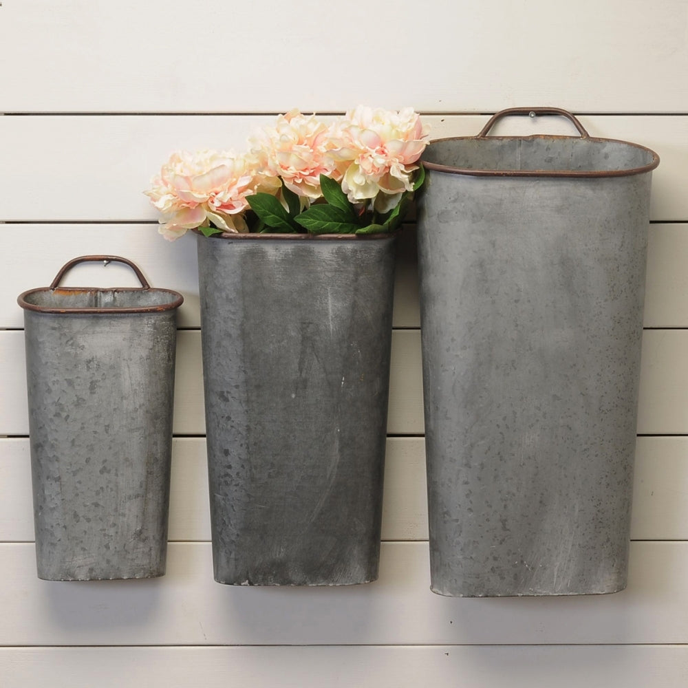 Wall Vase Tin