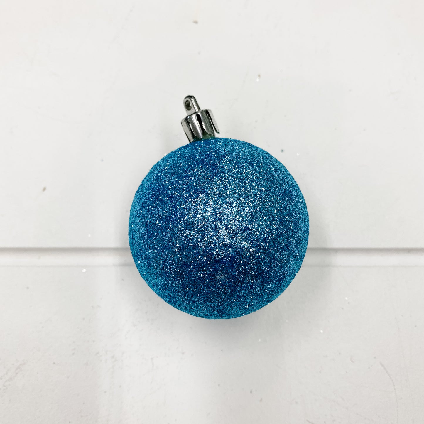 Blue Glass Ball Ornament
