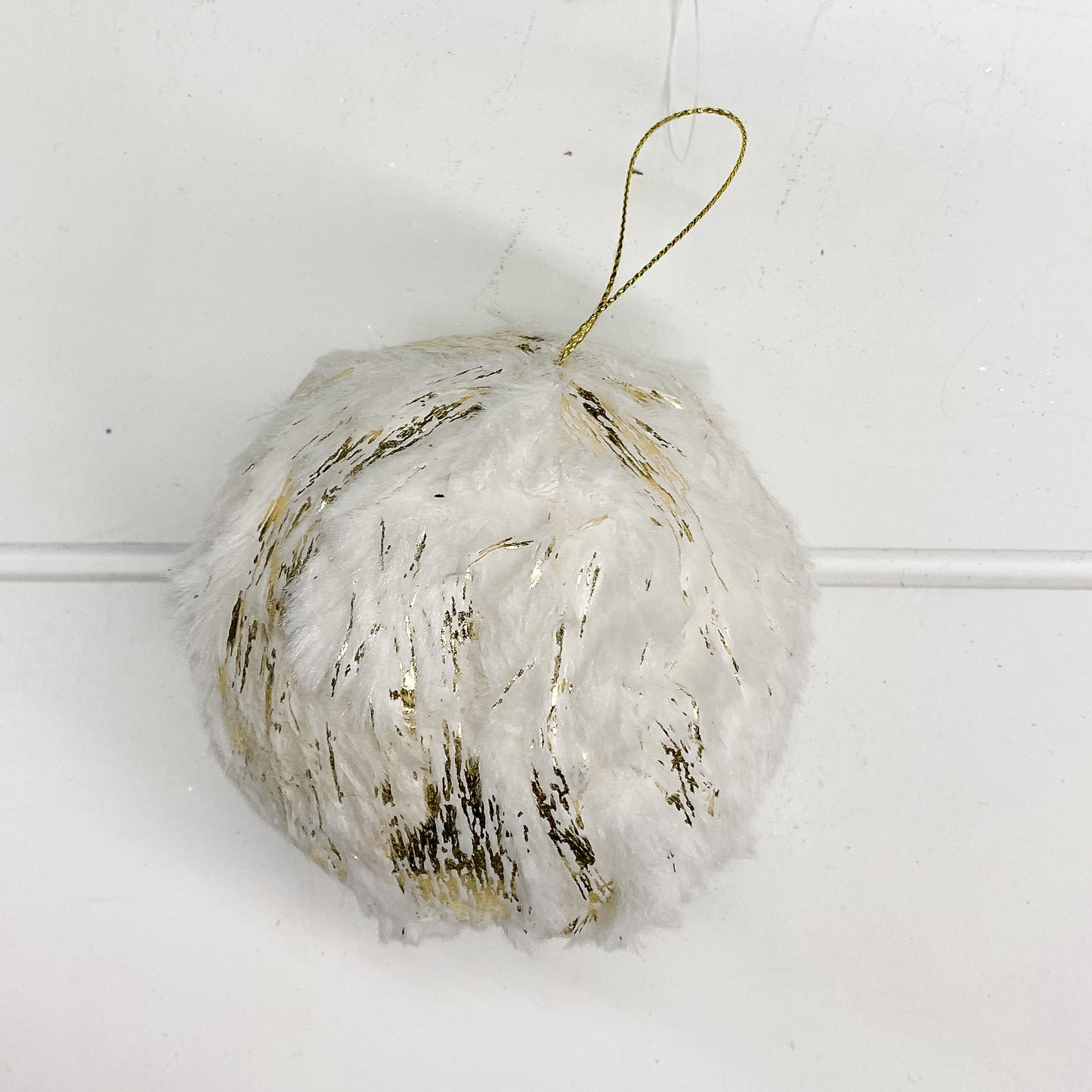 Feather Ball Ornament