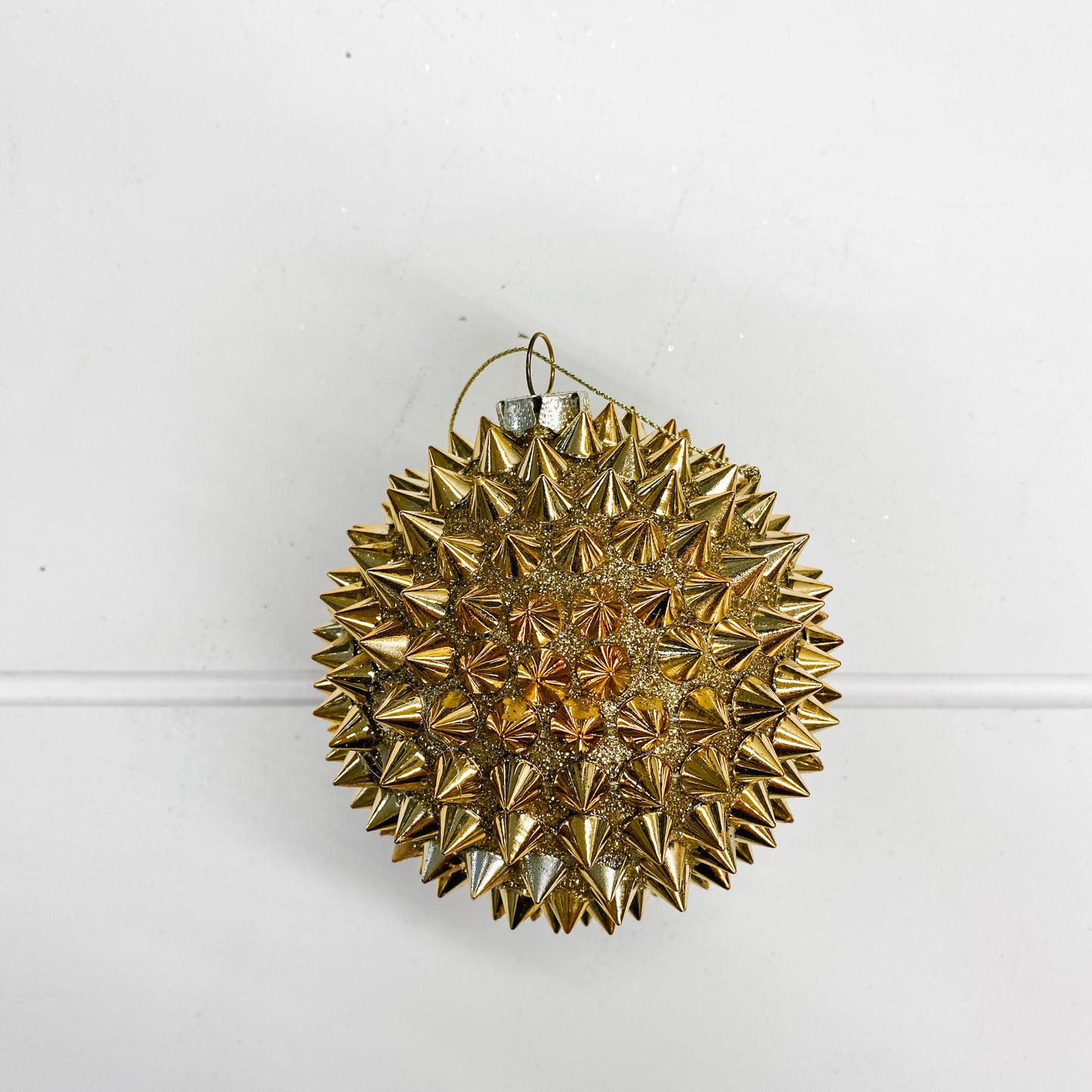 Gold Spike Ornament