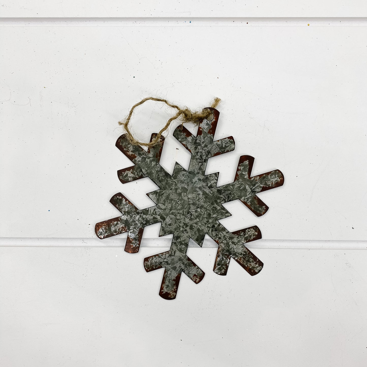 Metal Snowflake Ornament