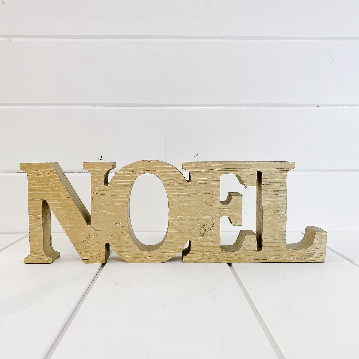 Gold Wood NOEL