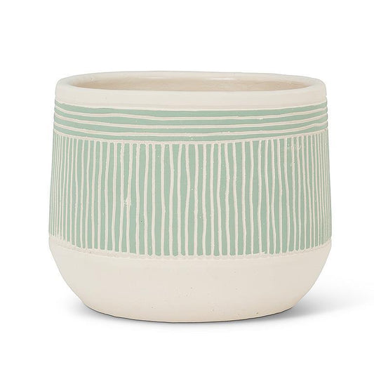 Spring Etched Planters