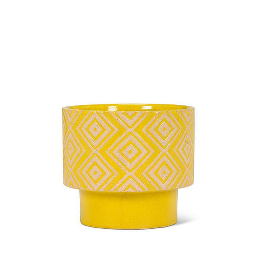 Mellow Yellow T Shape Pot