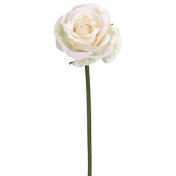 Blush & Cream Rose Stem