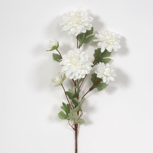White Dahlia Spray