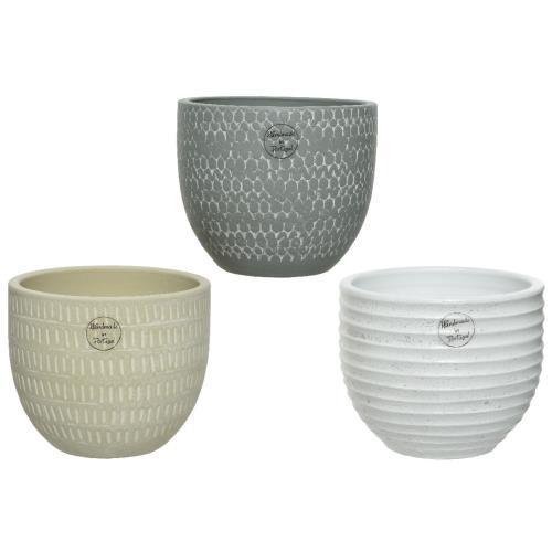 Terracotta Planters- Taupe, Cream, Grey