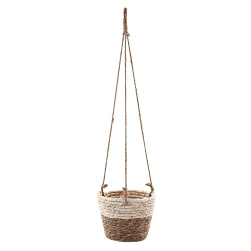 Natural Seagrass Hanging Basket