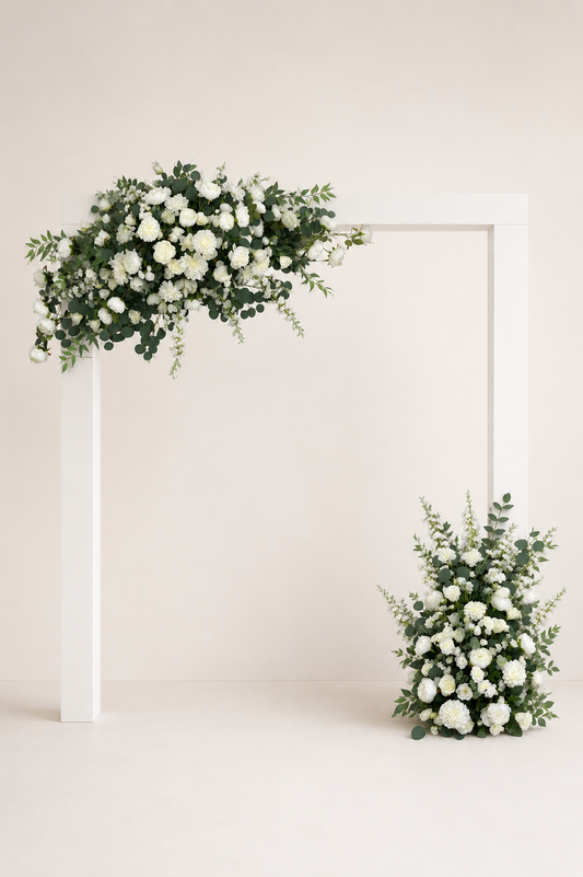White Floral Installations