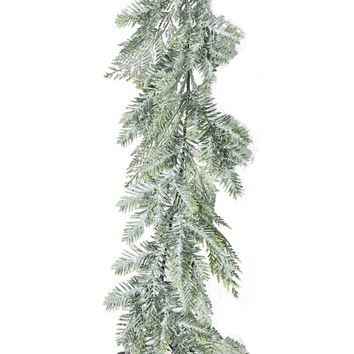 Hemlock Glitter Garland