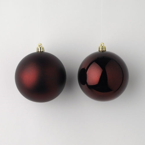 Burgundy Shatterproof Balls- Matte or Shiny