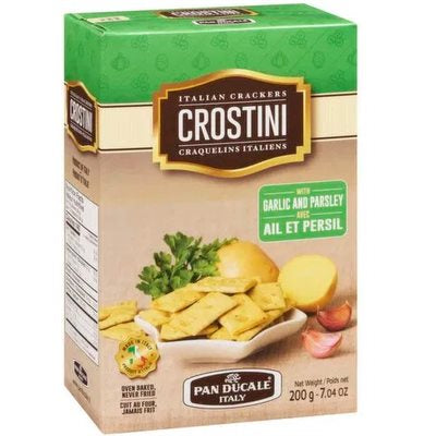 Crostini Garlic & parsley Italian Crackers
