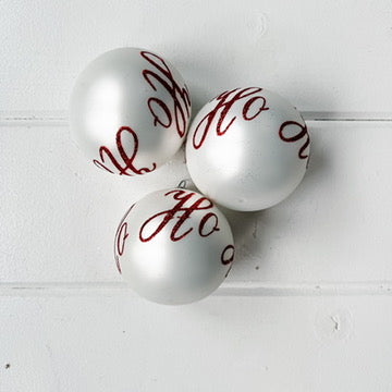 Ho Ho Ho Ball Ornament