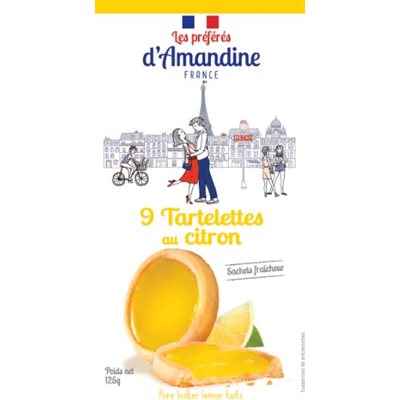 D'Amandine Lemon Pure Butter Shortbread