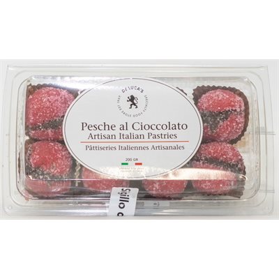 De Luca's Artisan Peaches w / Chocolate
