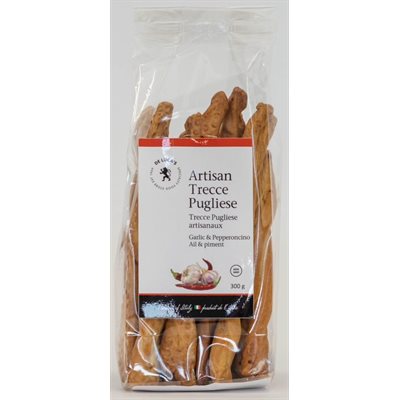 De Luca's Trecce Garlic & Chili Pepper
