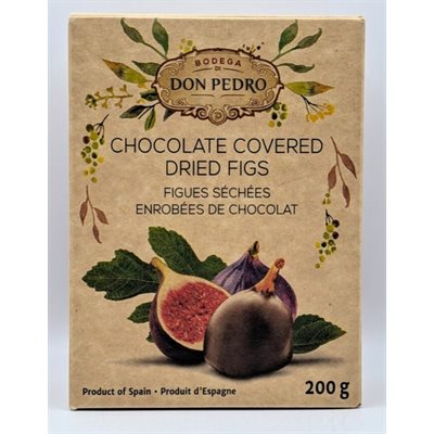 Don Pedro Chocolate Covered Figs or Oranges