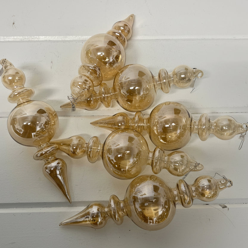 Champagne Glass Drop Ornament