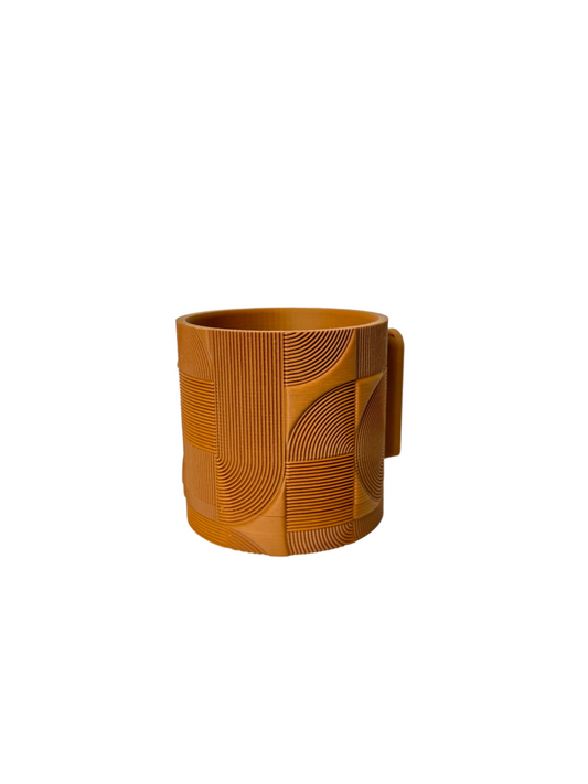 Boho Wall Planter with Drip Tray