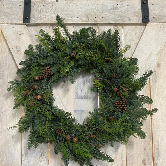 Fresh Winter Wreath