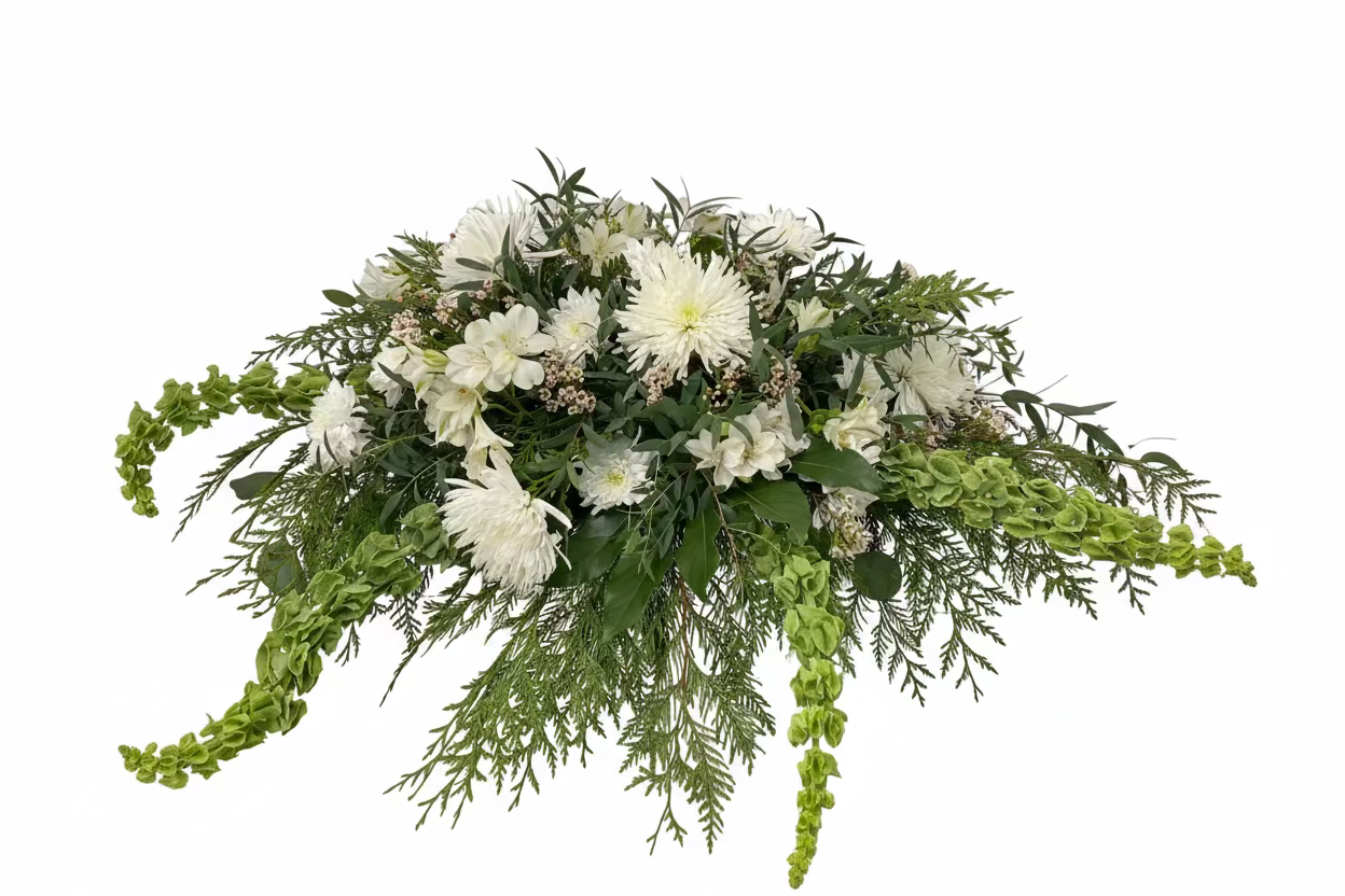 The Peaceful Casket Spray