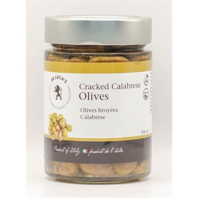 De Luca's Cracked Calabrese Olives