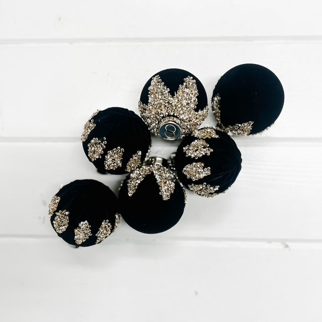Black Velvet Jewel Ornament