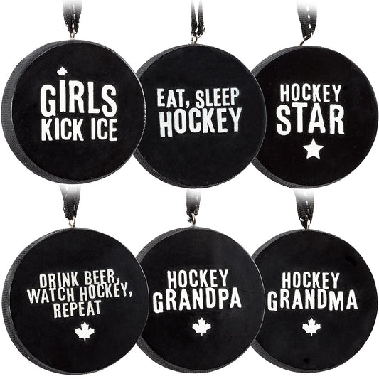 Hockey Puck Ornament