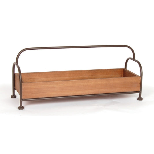 Wood/Metal Tray