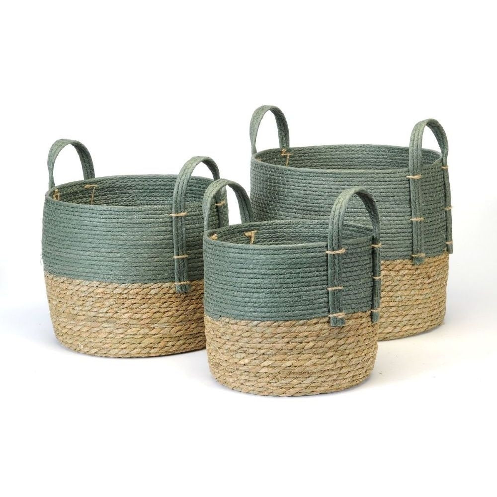 Cylinder Straw Baskets