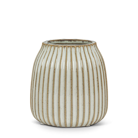 Small Stripe Rib Vase