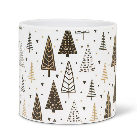 Ceramic Christmas Tree Pot