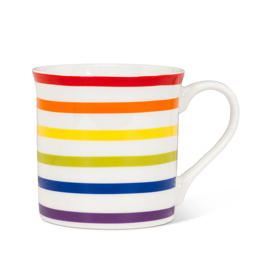 Rainbow Stripe Mug