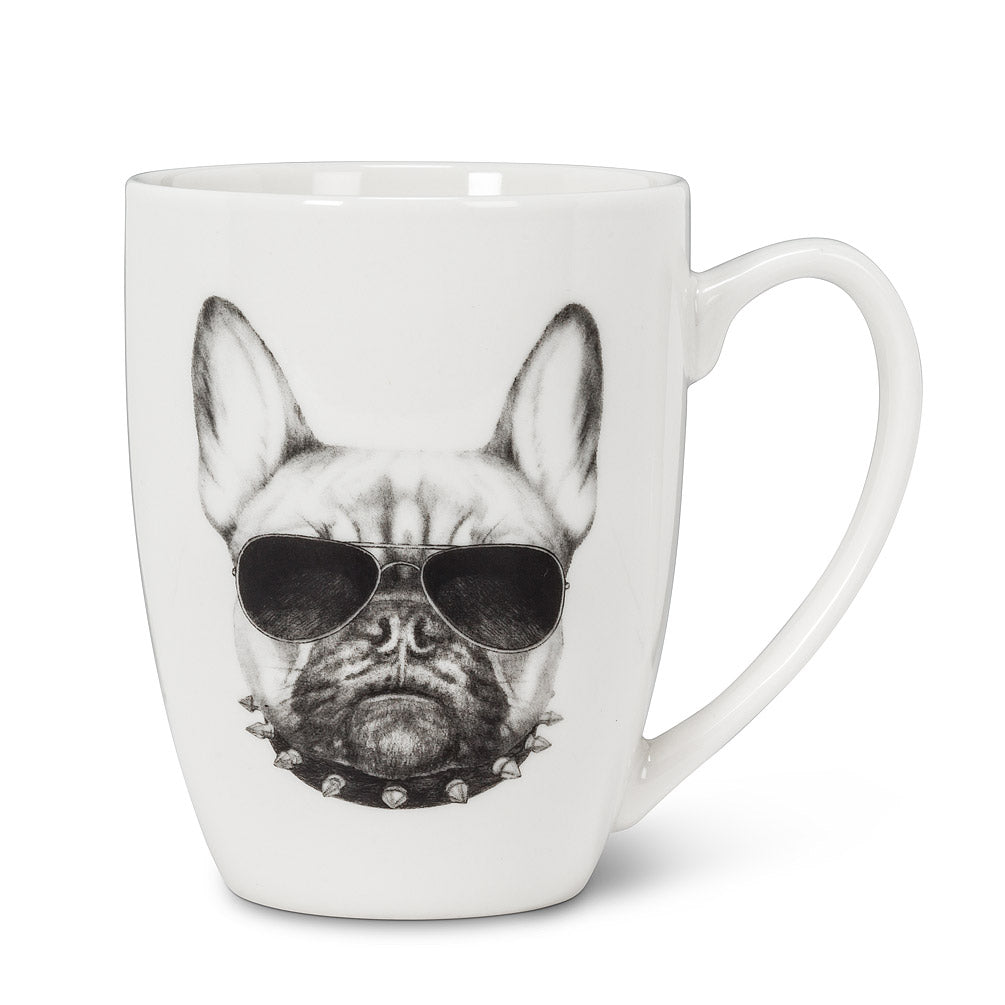 Sketched Bulldog Mug