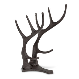 Cast Iron Antler Wine Rack