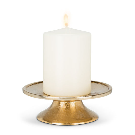 Gold Low Pillar Plate