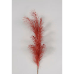Burgundy 48" Polyester Feather