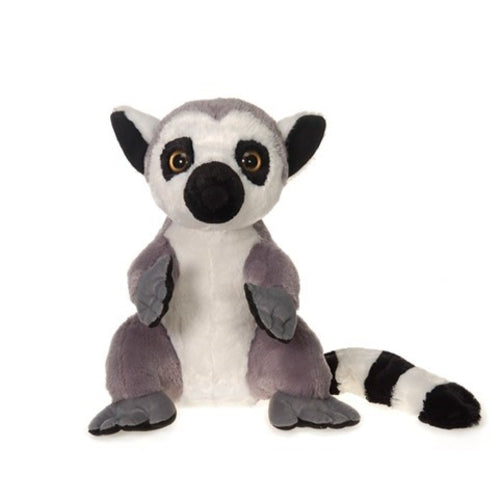 Lemur with Striped Tail Plush