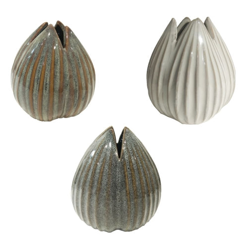 Lotus Flower Vases- Stoneware