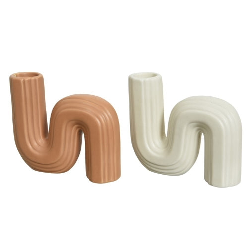 Ceramic Curve Vases