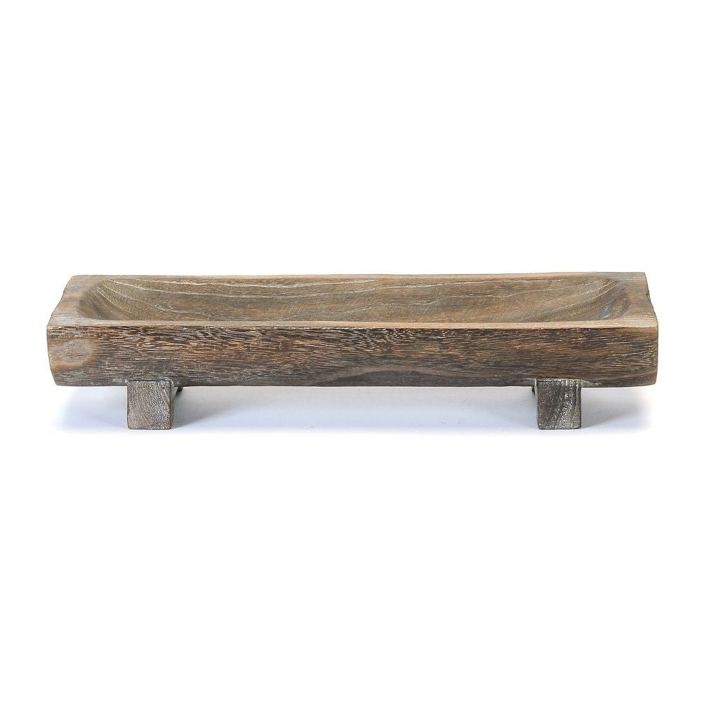 Carved Wood On Legs/Rectangular