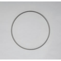 Circular Metal Design Wreath Ring