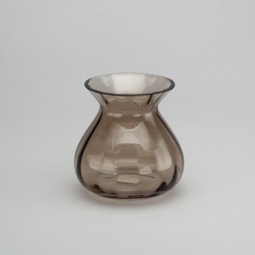 Brown Glass Sandy Vase