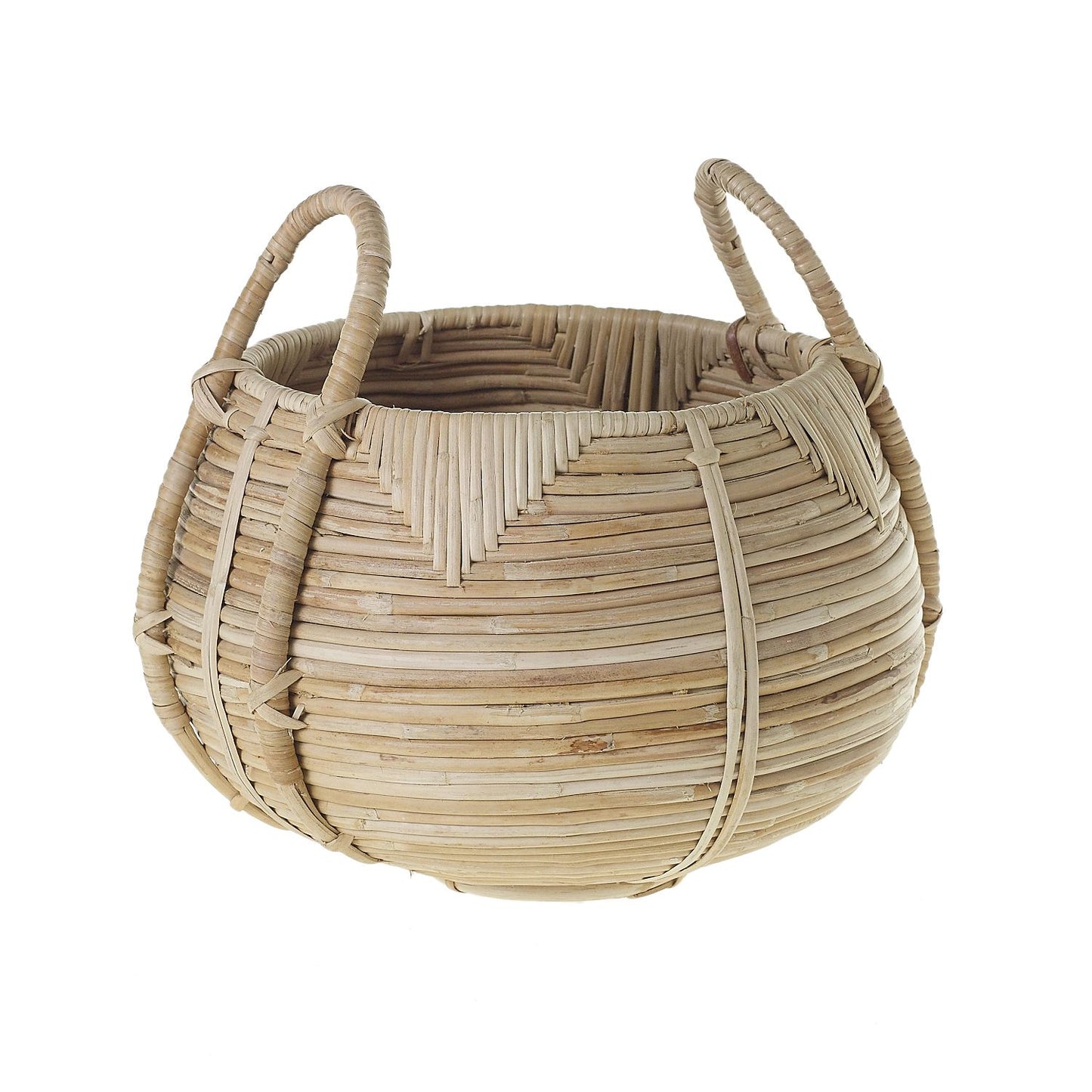 Wood Cane Basket