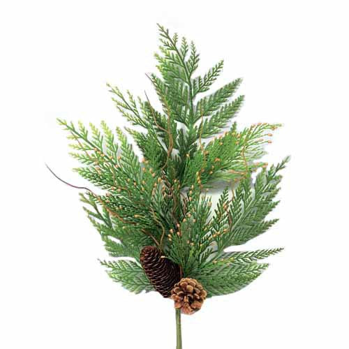 Flocked Incense Cedar Spray