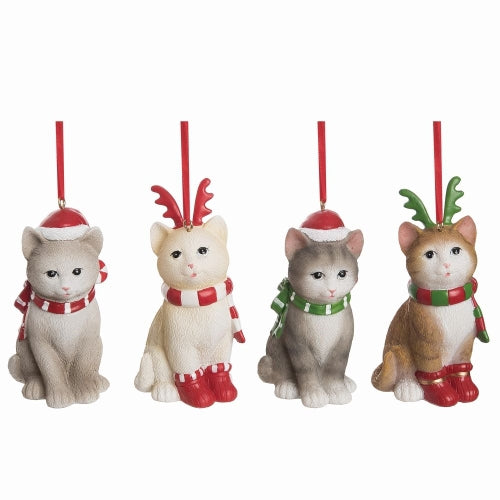 Christmas Cat Ornaments