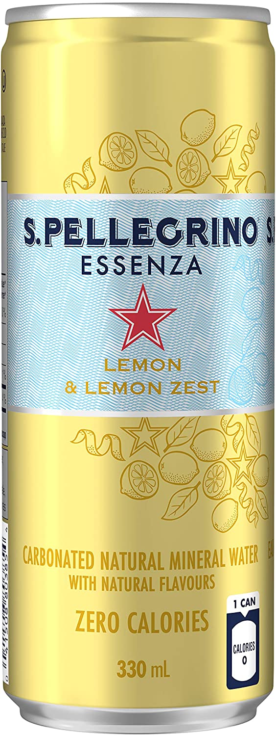 S. Pellegrino Essenza Carbonated Natural Mineral Water- 3 Flavours