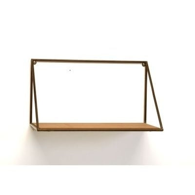 Wood/Metal Hanging Shelf